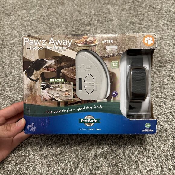 PetSafe Pawz Away Indoor Wireless Pet Barrier System for Dogs & Cats with Collar - Picture 1 of 6